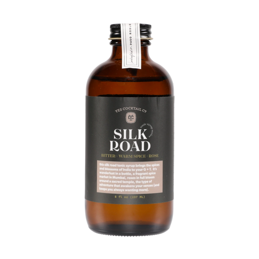 Silk Road Tonic Syrup Fizz Floral Bitter Warm Spice Cocktail Bar Home Ingredient Craft